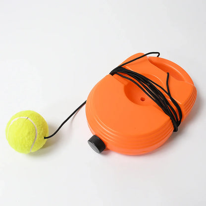 17599 Tennis Trainer Rebound Ball With String Convenient Tennis Training Gear Tennis Practice Device Base For Kids Adults - Zidbik