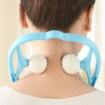 6593 Neck Shoulder Massager 13.5x7.08in Portable Relieving The Back For Men Relieving The Waist Women - Zidbik