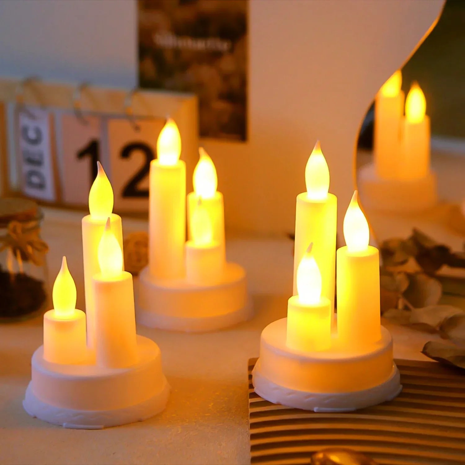 Led Taper Candles (1 Pc) - Zidbik