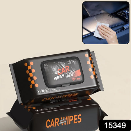 Car Dashboard Scratch Remover Tissue (80 Pcs Set) - Zidbik