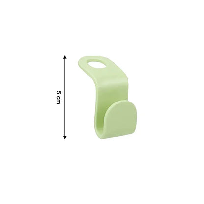Multipurpose Plastic Hanger Hooks (10 Pc) - Zidbik
