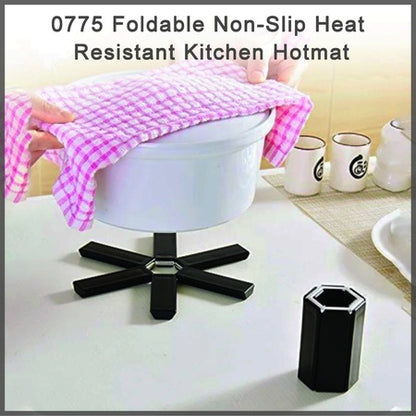 0775 Foldable Non-slip Heat Resistant Kitchen Hotmat - Zidbik