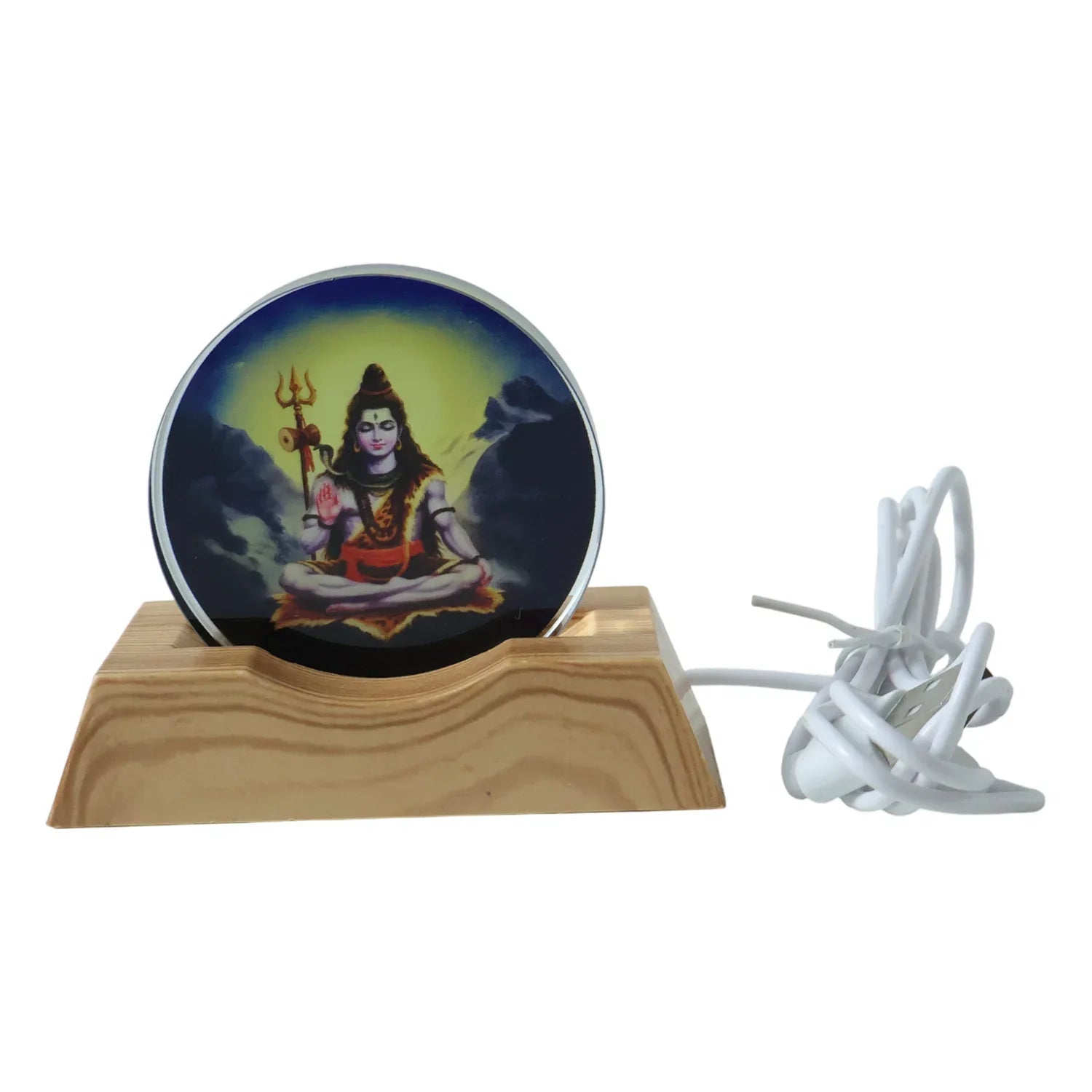 3d Creative Lord Shiva Led Night Lamp (1 Pc) - Zidbik