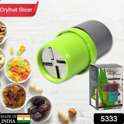 5333 Plastic Dry Fruit And Paper Mill Grinder Slicer Chocolate Cutter And Butter Slicer With 3 In 1 Blade Standard Multicolor - Zidbik