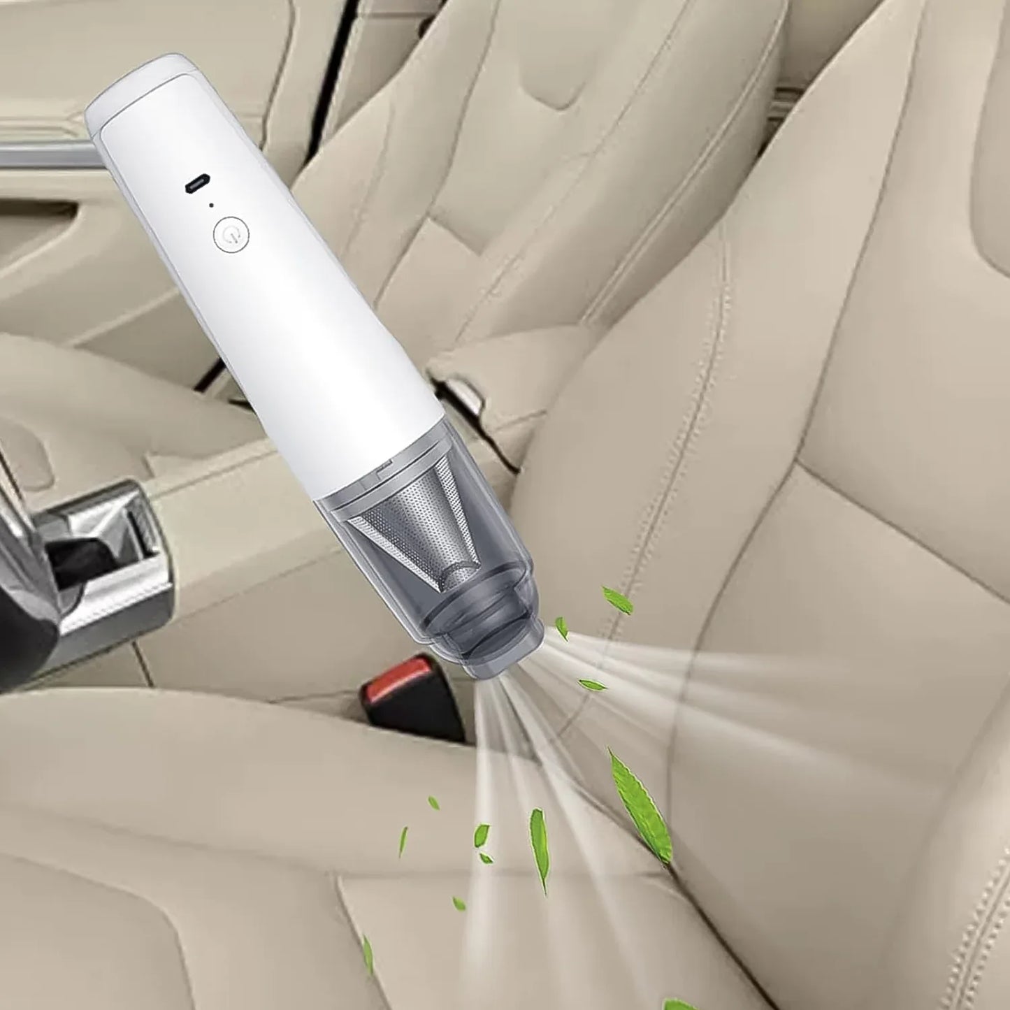 Multipurpose Cordless Rechargeable Mini Handheld Vacuum Cleaner Set - Zidbik
