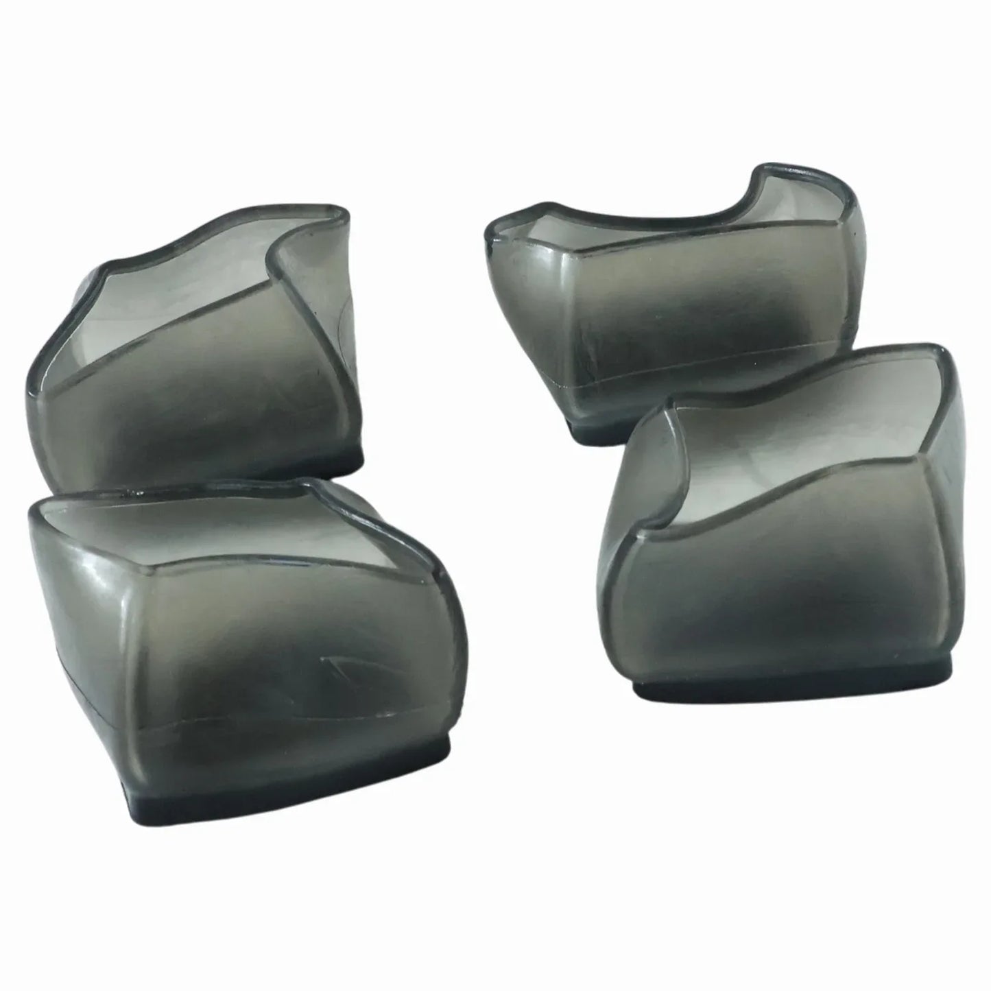 Silicone Furniture Leg Pads Chair Foot Covers (4 Pc Set) - Zidbik