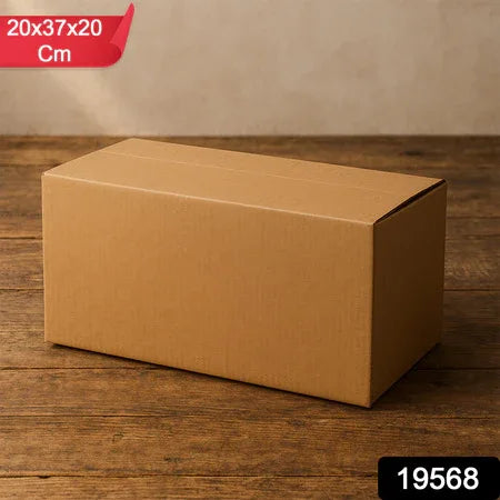 Heavy-duty Brown Box For Product Packing(20x37x20 Cm 1 Pc) - Zidbik
