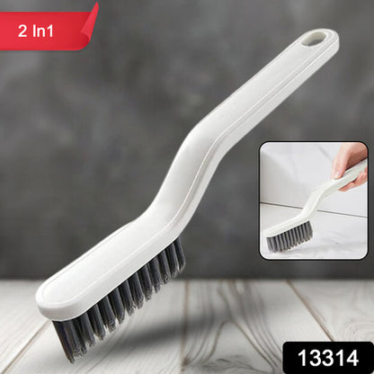 Multifunctional Floor Gap Brush 2 In 1 Cleaning Brush (1 Pc) - Zidbik