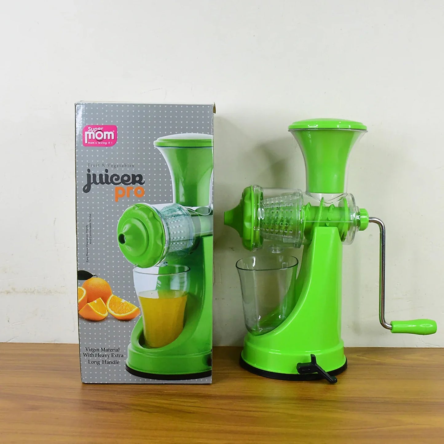 Supermom Manual Hand Press Fruit  Vegetable Juicer Pro - Zidbik