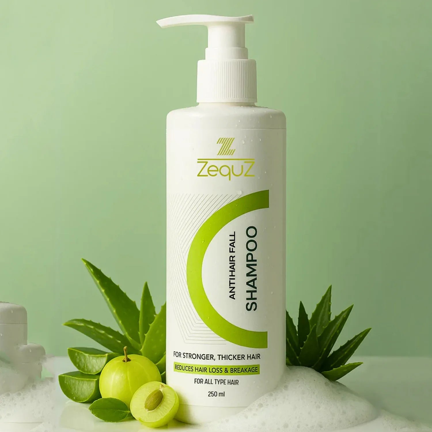 Zequz Anti Hair Fall Shampoo - (1 Pc 250ml) - Zidbik