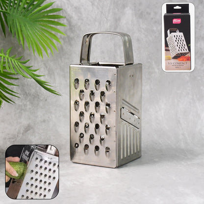 Supermom Premium 4-in-1 Stainless Steel Compact Grater And Slicer - Zidbik