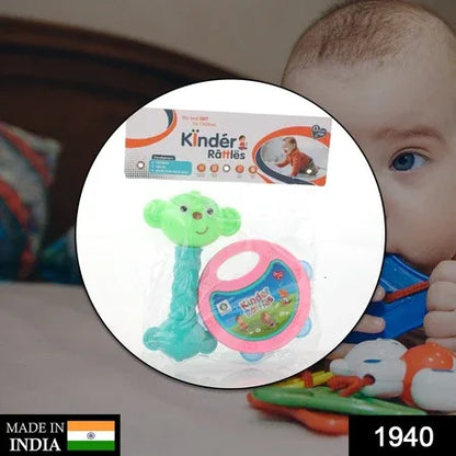 1940 At40 2pc Rattles Baby Toy And Game For Kids And Babies For Playing And Enjoying Purposes. - Zidbik