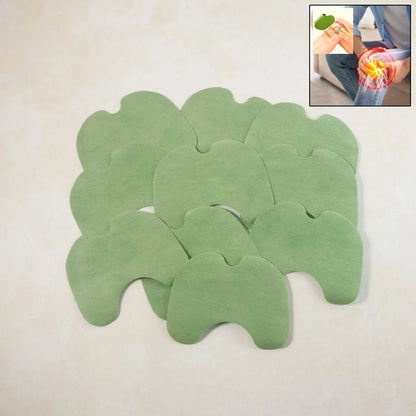 Knee Relief Patch Set Herbal-infused Adhesive Patches (10 Pc Set) - Zidbik