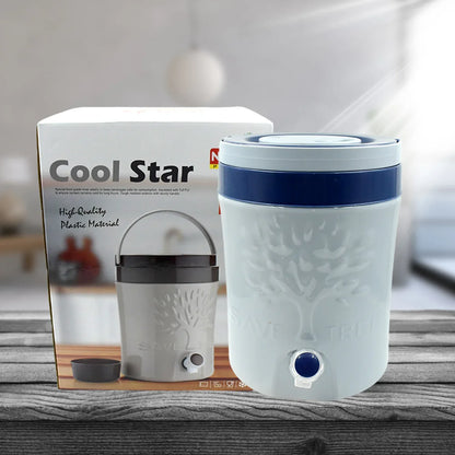 Insulated Plastic Water Rover Jug With A Sturdy Handle Water Jug Camper With Tap Plastic Insulated Water Water Storage Cool Water Storage For Home Travelling (2500ml 7500ml 12000ml) - Zidbik