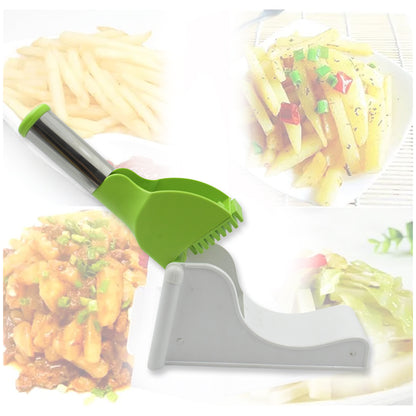 114 Virgin Plastic French Fry Chipser Potato Chipserpotato Slicer With Container - Zidbik