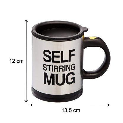4791 Self Stirring Mug Used In All Kinds Of Household And Official Places For Serving Drinks Coffee And Types Of Beverages Etc. - Zidbik
