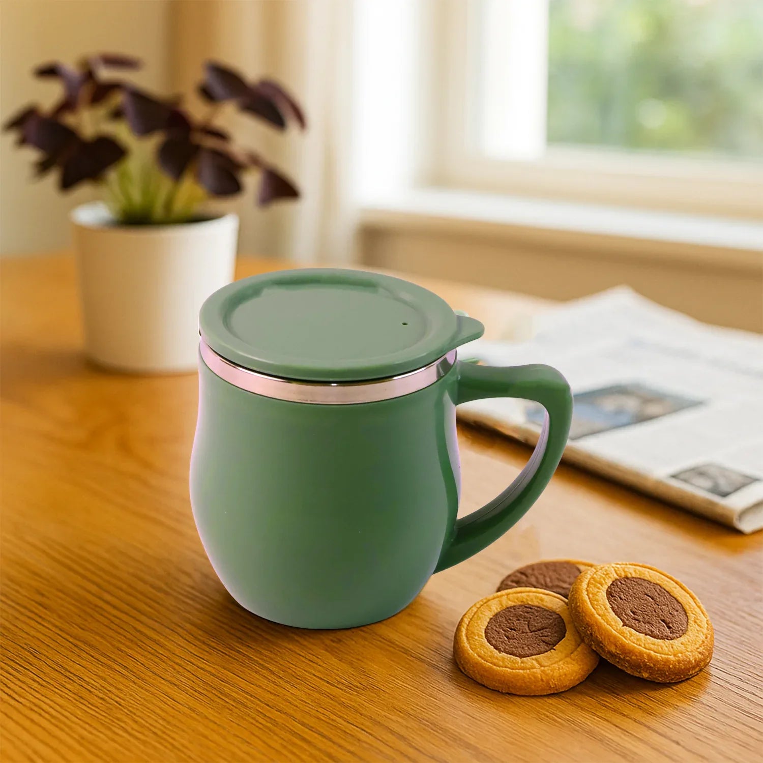 Apex Double-wall Desk Mug - (200ml 1 Pc) - Zidbik