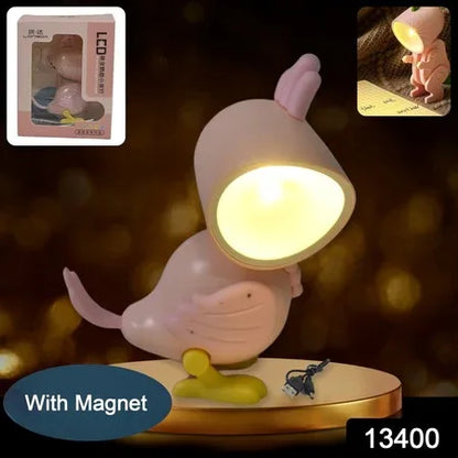 Magnetic Parrot Shape Night Lamp (Battery Included 1 Pc) - Zidbik