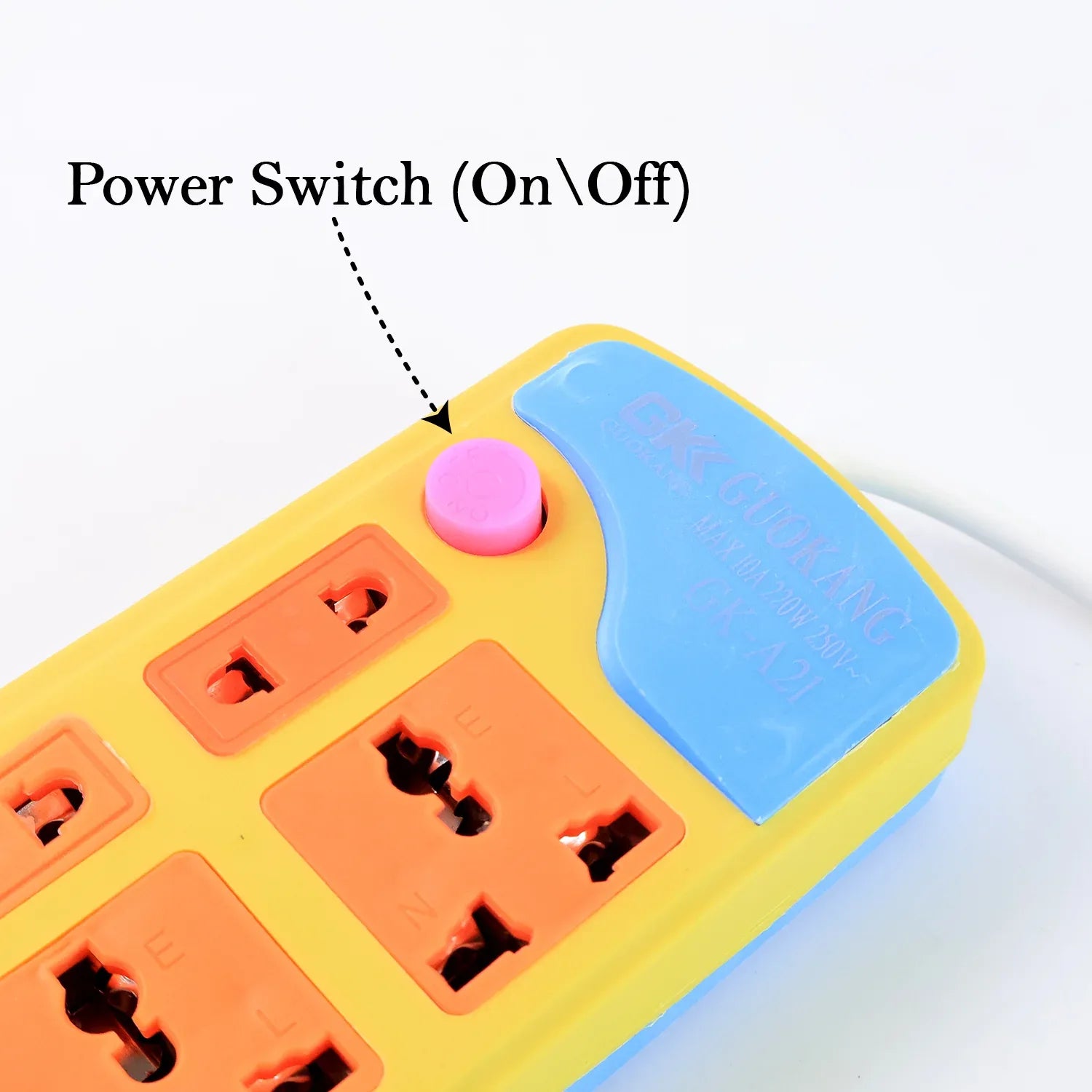 Multi Socket Extension Board (8 Socket 1 Pc) - Zidbik