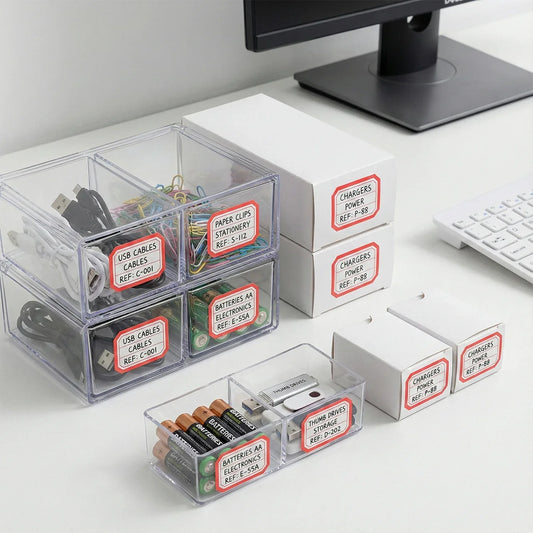 1 Sheets Self-adhesive Label Stickers - Zidbik