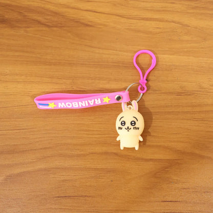 Cute Bunny Character Keychain (1 Pc) - Zidbik