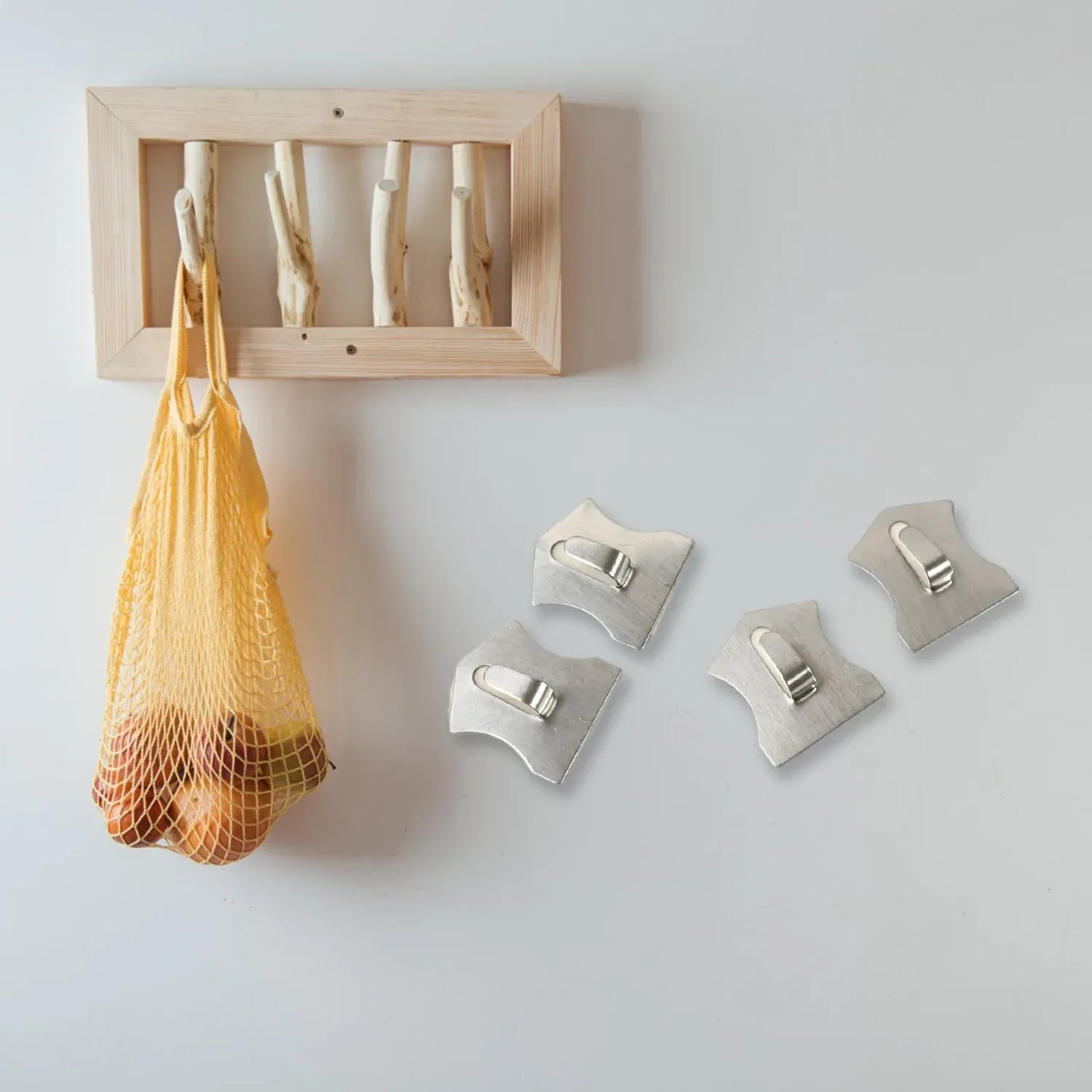 Self- Adhesive Hooks Heavy Duty Wall Hooks Hangers Stainless Steel Waterproof Sticky Hooks For Hanging Robe Coat Towel Kitchen Bathroom And. - Zidbik