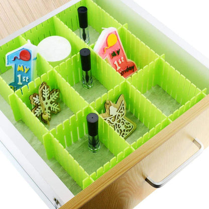 1079 Adjustable Drawer Organizer And Kitchen Board Divider - Zidbik