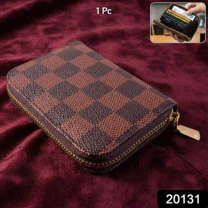 Zip Card Holder Wallet Multi Card Organizer Case (1 Pc) - Zidbik