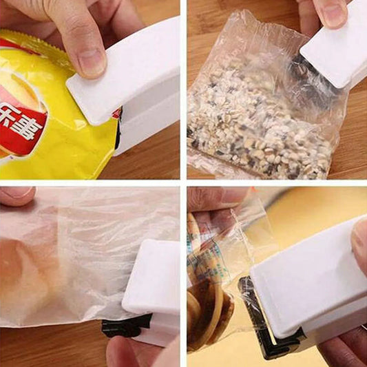 7675a Multifunctional Household Mini Portable Super Sealer Handy Plastic Bag Sealer Sealing Machine - Zidbik