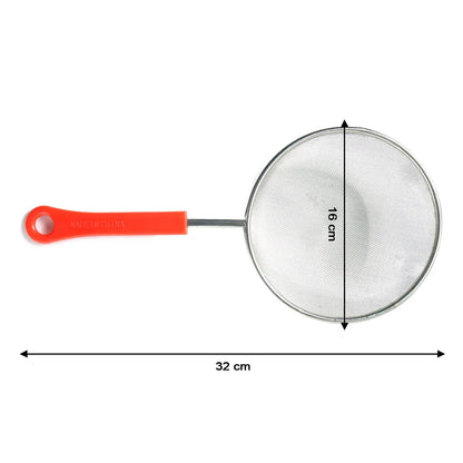 B-grade Medium Size Fine Mesh Kitchen Strainer (1 Pc) - Zidbik