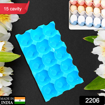 2206 Egg Trays For Storage With 15 Eggs Holder - Zidbik