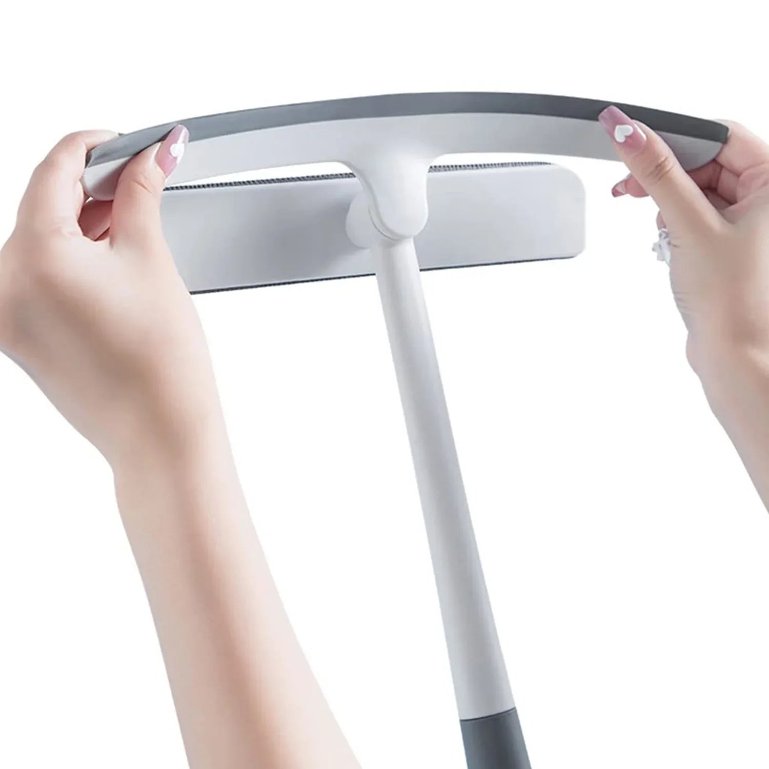 2-in-1 Window Glass Cleaning Wiper With Microfiber Pad - Zidbik