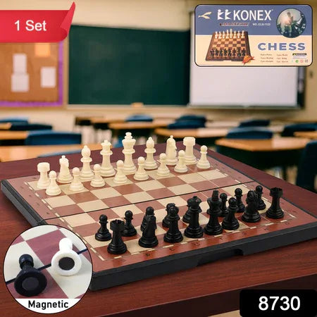 Premium Portable Chess Set Plastic Chess Pieces (1 Set) - Zidbik