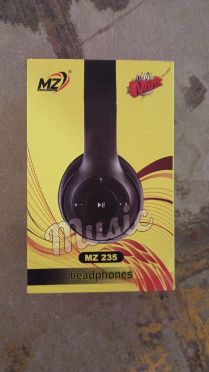 13052 Wireless Headphone Over The Head Bluetooth Headset Foldable Headband Hands-free With Calling Function (1 Pc) - Zidbik