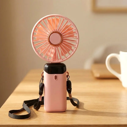 Rechargeable Portable Handheld Fan (1 Pc) - Zidbik