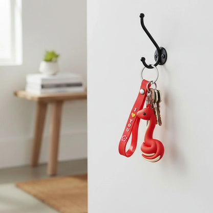 Cute Cartoon Snake Keychain (1 Pc) - Zidbik