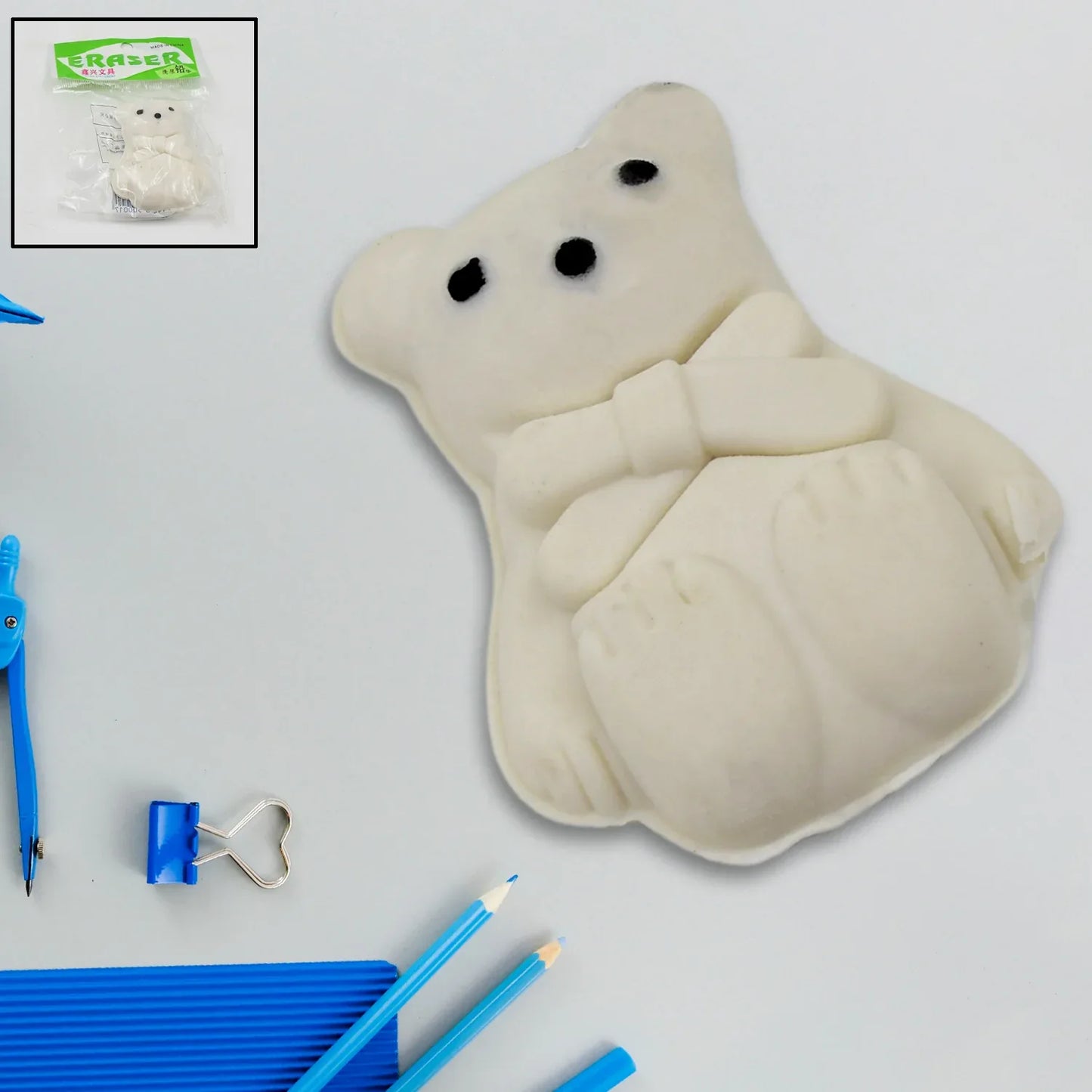 Cartoon Design Eraser (1 Pc Mix Design) - Zidbik
