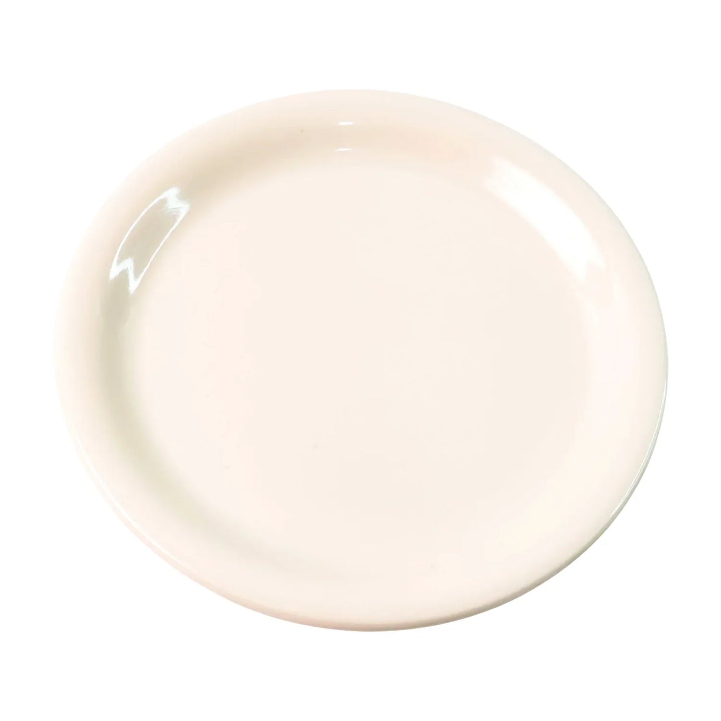 Plastic Round Dinner Serving Plate 19 Cm (1 Pc) - Zidbik