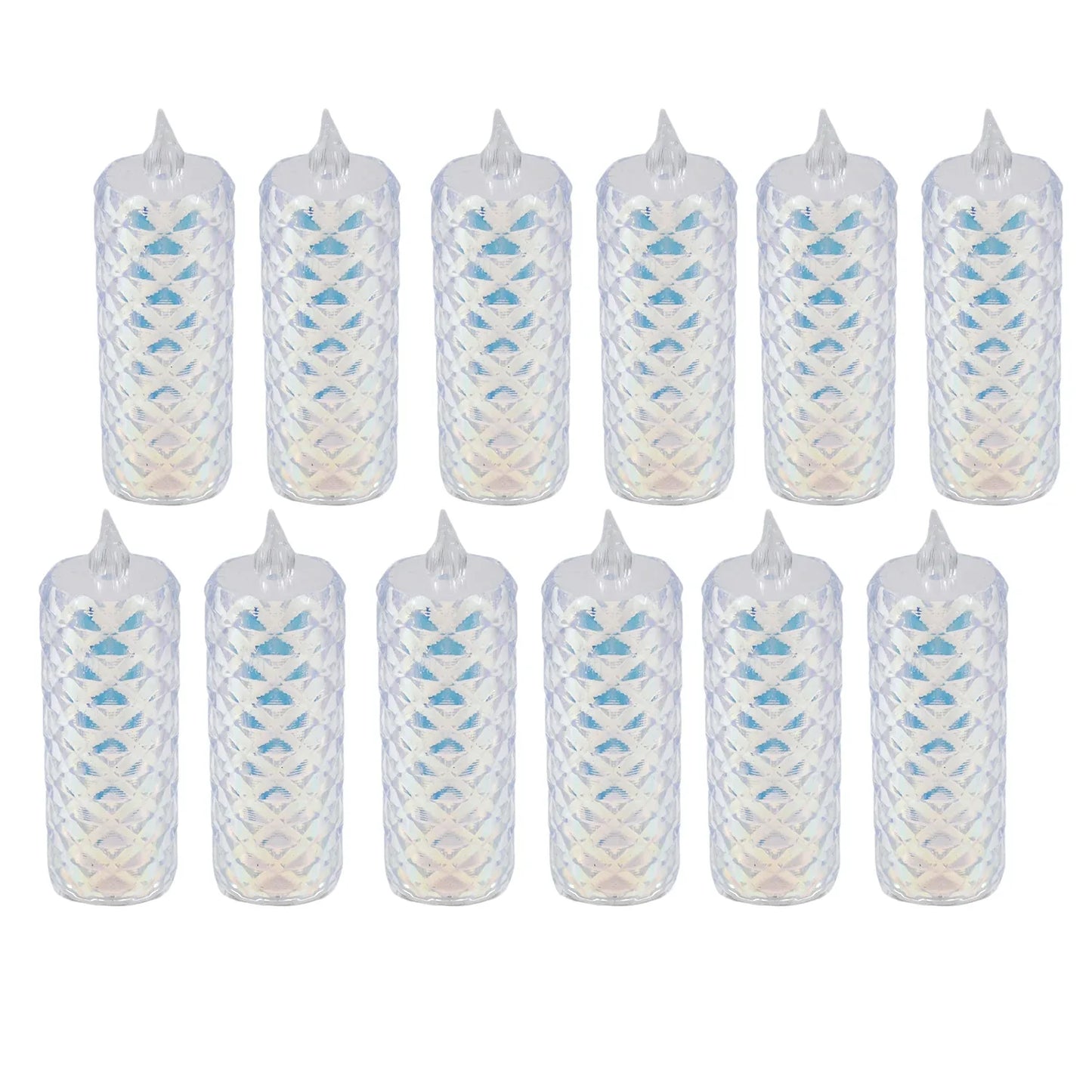 Festive Lighting For Any Occasion 12 Pack Led Tealight Candles - Zidbik