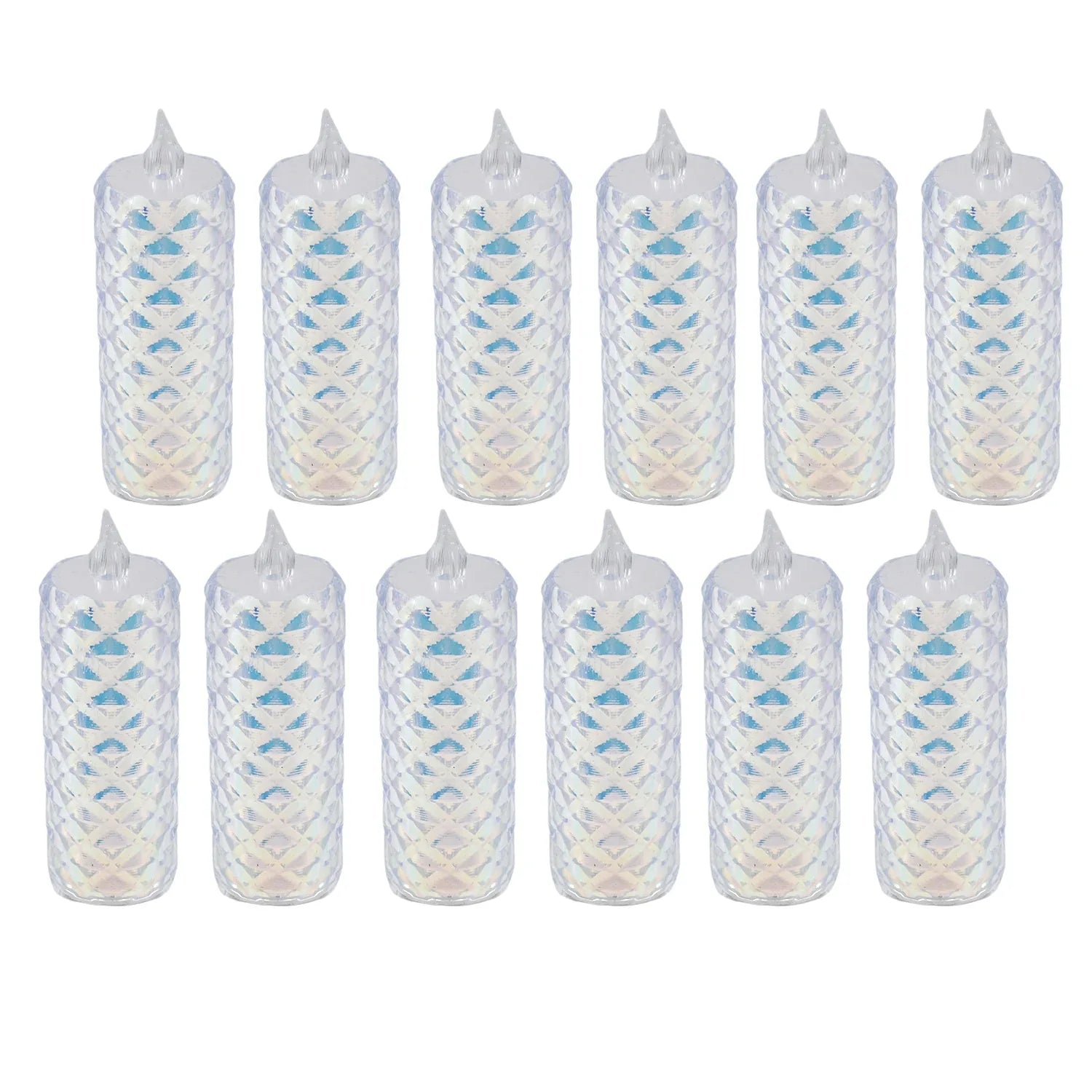 Festive Lighting For Any Occasion 12 Pack Led Tealight Candles - Zidbik