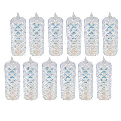 Festive Lighting For Any Occasion 12 Pack Led Tealight Candles - Zidbik