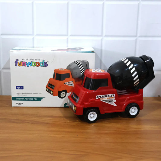 Funwoods Kids Power Cement Mixture Toy Truck - (1 Pc) - Zidbik