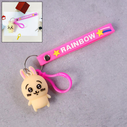 Cute Bunny Character Keychain (1 Pc) - Zidbik
