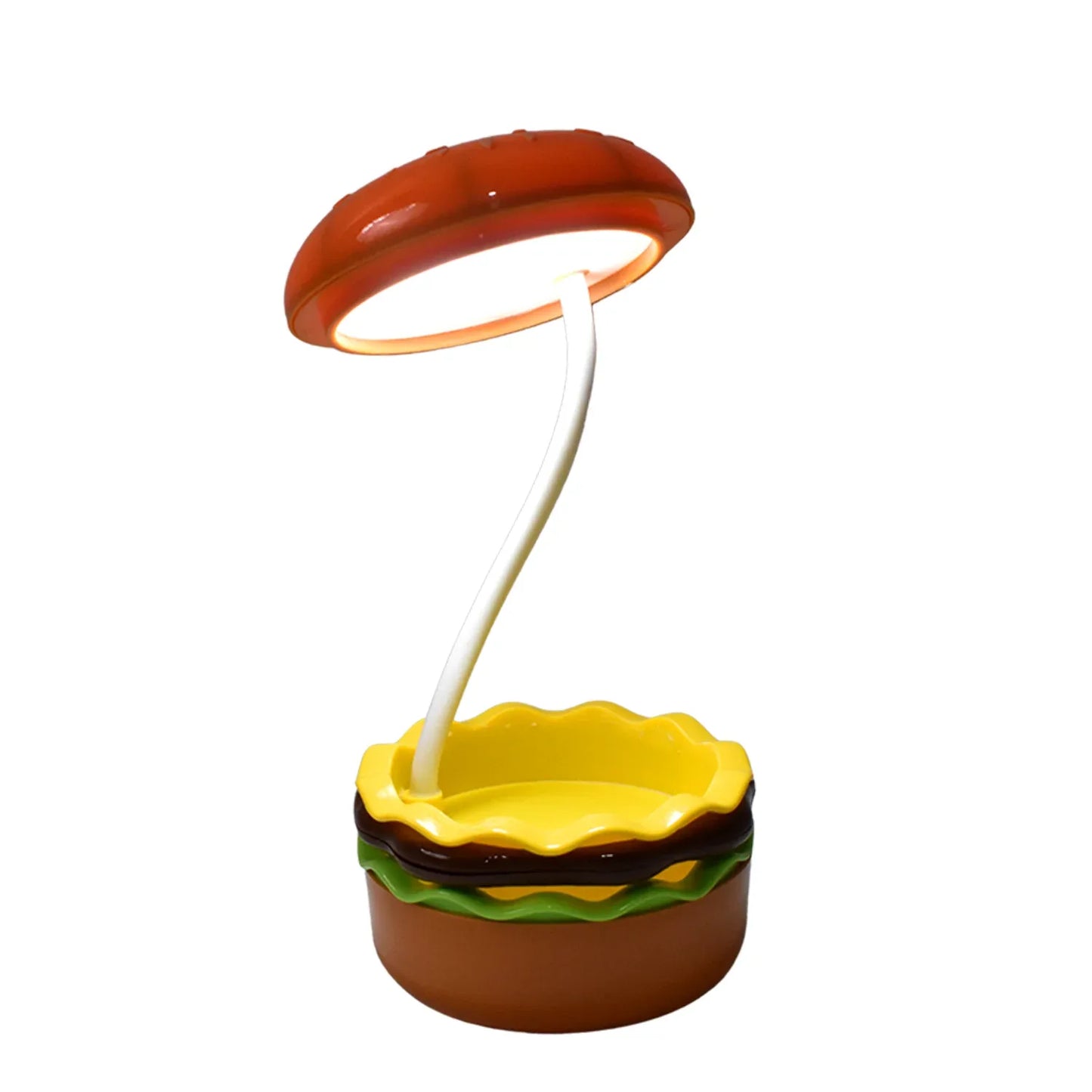Burger Delight Folding Led Night Lamp (1 Pc) - Zidbik
