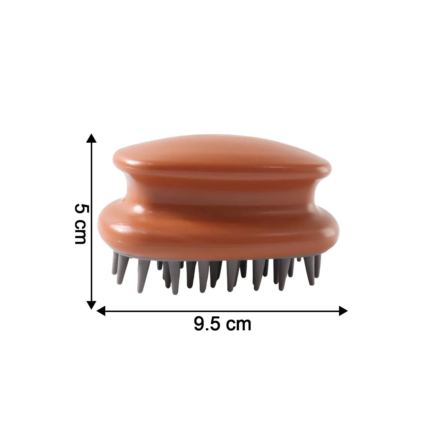 Manual Scalp Massage Shampoo Brush (1 Pc) - Zidbik