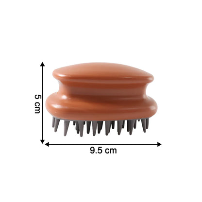 Manual Scalp Massage Shampoo Brush (1 Pc) - Zidbik