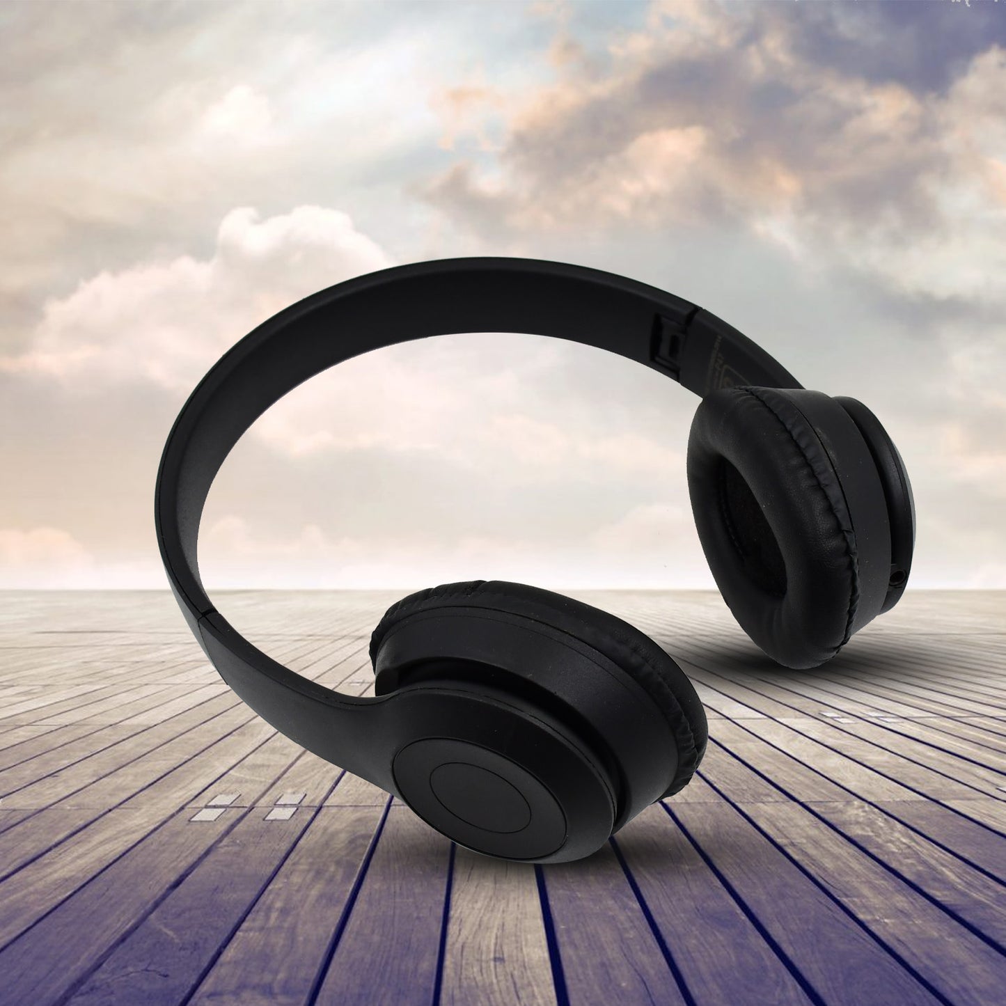 Foldable Wireless Headphone With Calling Function (1 Pc) - Zidbik