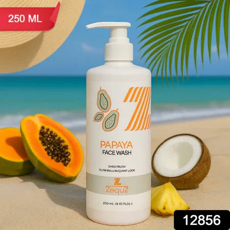 Zequz Papaya Face Wash - (1 Pc 250 Ml) - Zidbik