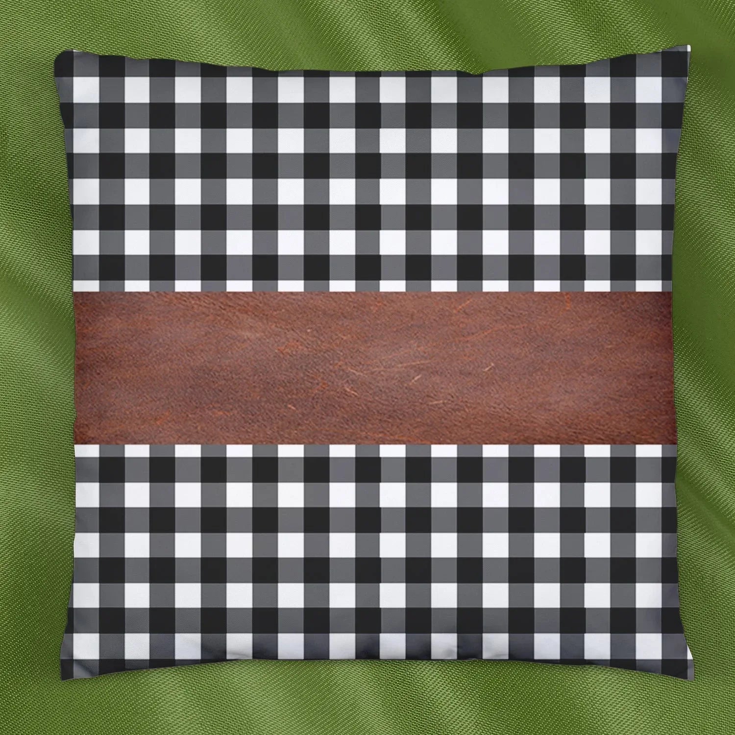Pillow Covers Leather Cotton Cushion Covers (19 12 Inch 1 Pair 2 Pc) - Zidbik