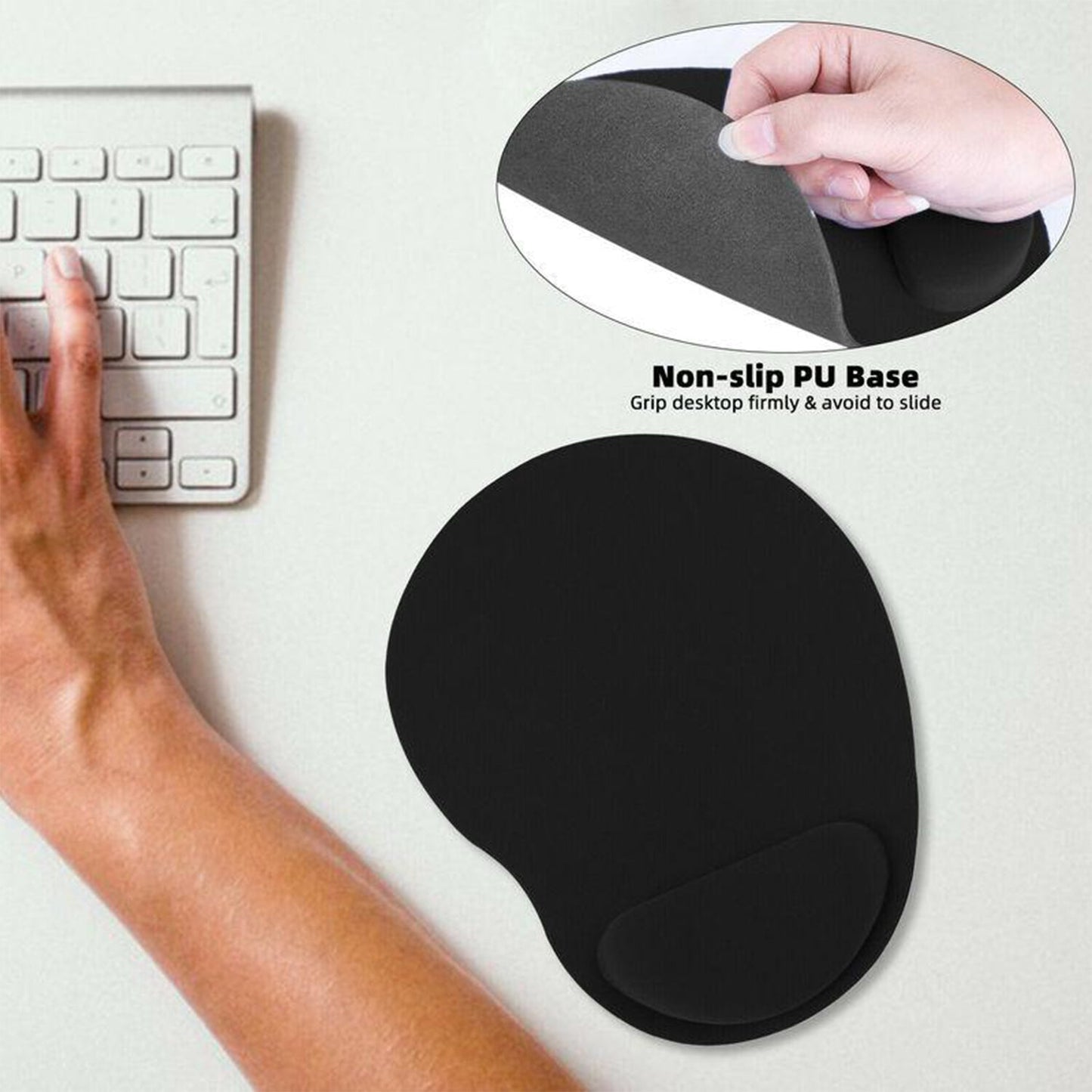 6161 Wrist S Mouse Pad Used For Mouse While Using Computer. - Zidbik